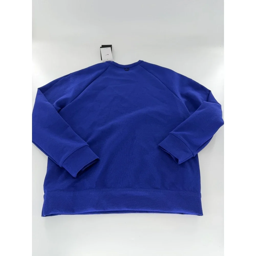 Nike 24.7 ImpossiblySoft Crewneck Sweatshirt‎ Blue HQ6964-455 Men's Small S NWT